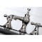 Kingston Brass KC7066AX Vintage 8" Widespread Bathroom Faucet, Polished Nickel KC7066AX - alternate 3